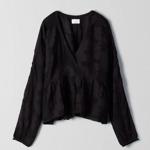 Wilfred Peplum Blouse